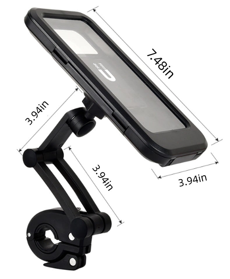 Soporte de celular para moto y bici medidas