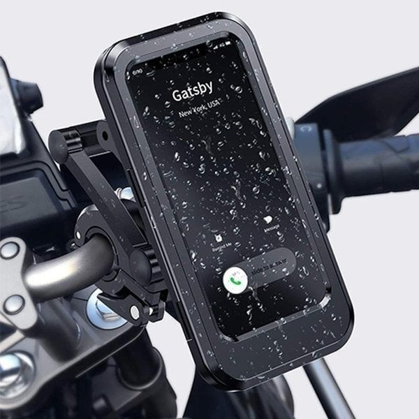 Soporte de celular para moto y bici resiste lluvia