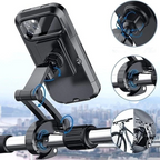 Soporte de celular para moto y bici usos