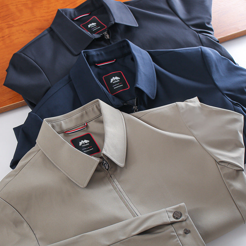 【40% OFF】Chaqueta informal con solapa para hombre de alta calidad Paul™