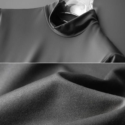 🔥Nuevo superventas🔥Camisa de capa base elástica de algodón mercerizado para hombre, cálida y cómoda【49% de descuento】