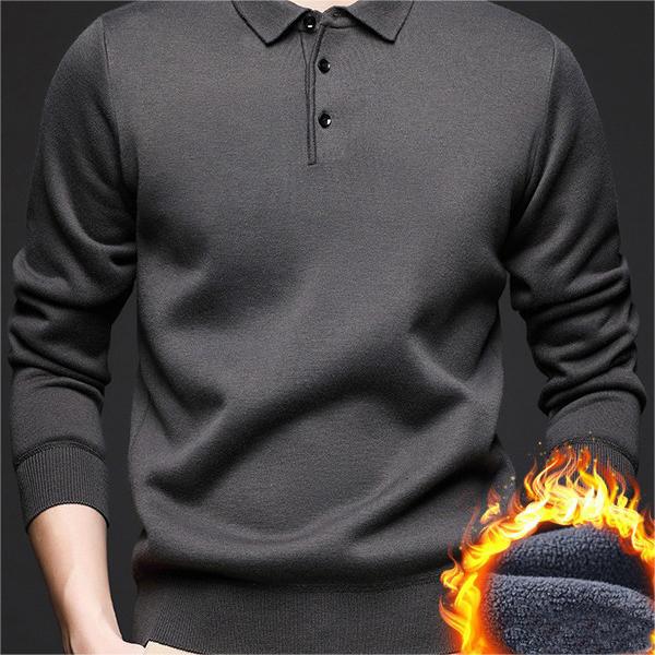 🔥Nueva gran oferta🔥Camisa con solapa para hombre, cálida y cómoda [40% de descuento]