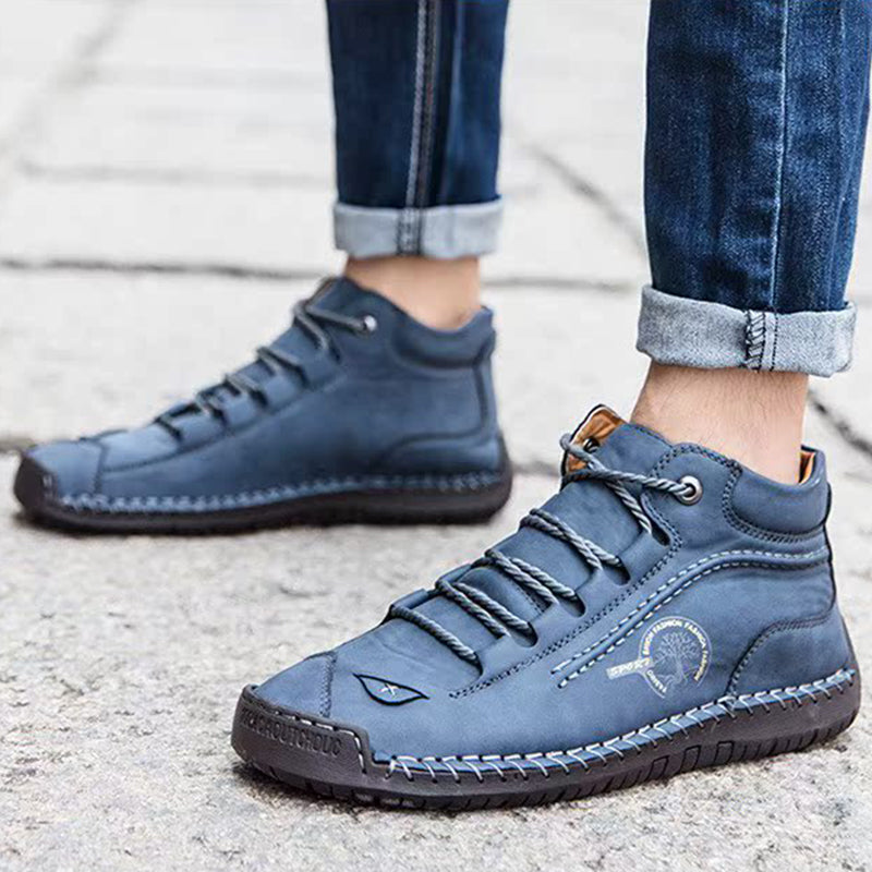 【Hecho a mano】Zapatos de exterior de cuero genuino🔥 50% OFF 🔥