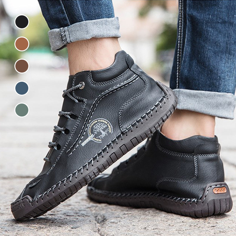 【Hecho a mano】Zapatos de exterior de cuero genuino🔥 50% OFF 🔥