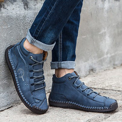 【Hecho a mano】Zapatos de exterior de cuero genuino🔥 50% OFF 🔥