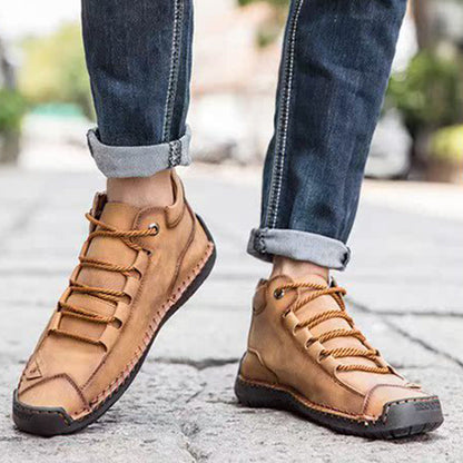 【Hecho a mano】Zapatos de exterior de cuero genuino🔥 50% OFF 🔥