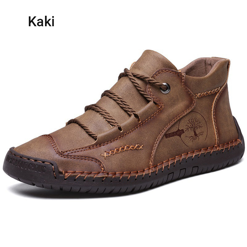 【Hecho a mano】Zapatos de exterior de cuero genuino🔥 50% OFF 🔥