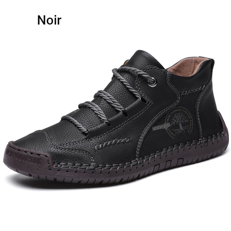 【Hecho a mano】Zapatos de exterior de cuero genuino🔥 50% OFF 🔥