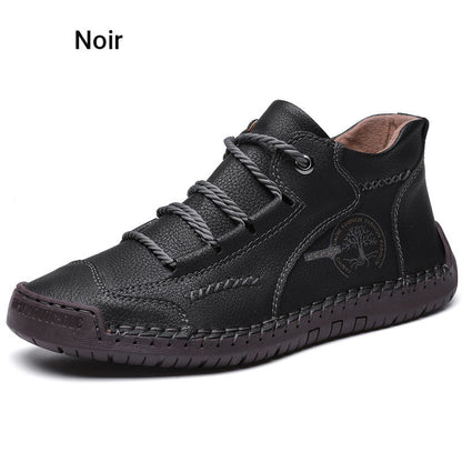【Hecho a mano】Zapatos de exterior de cuero genuino🔥 50% OFF 🔥