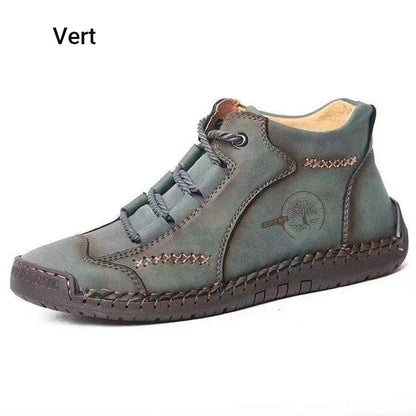 【Hecho a mano】Zapatos de exterior de cuero genuino🔥 50% OFF 🔥