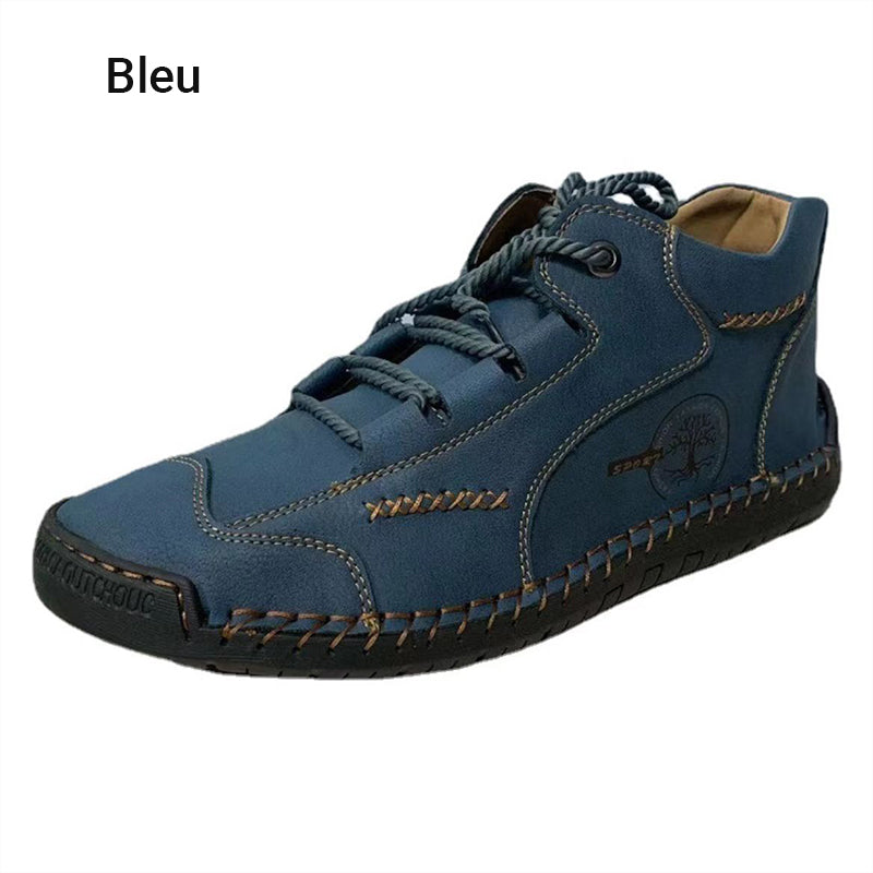 【Hecho a mano】Zapatos de exterior de cuero genuino🔥 50% OFF 🔥