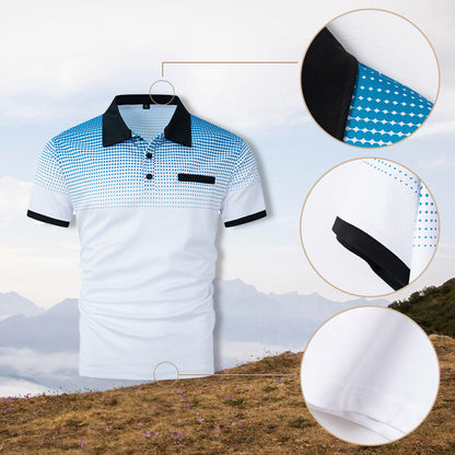 🔥50% OFF!!🔥Promoción para celebrar el aniversario🔥Camisa De Verano Con Solapa Para Hombre
