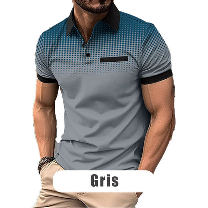 🔥50% OFF!!🔥Promoción para celebrar el aniversario🔥Camisa De Verano Con Solapa Para Hombre