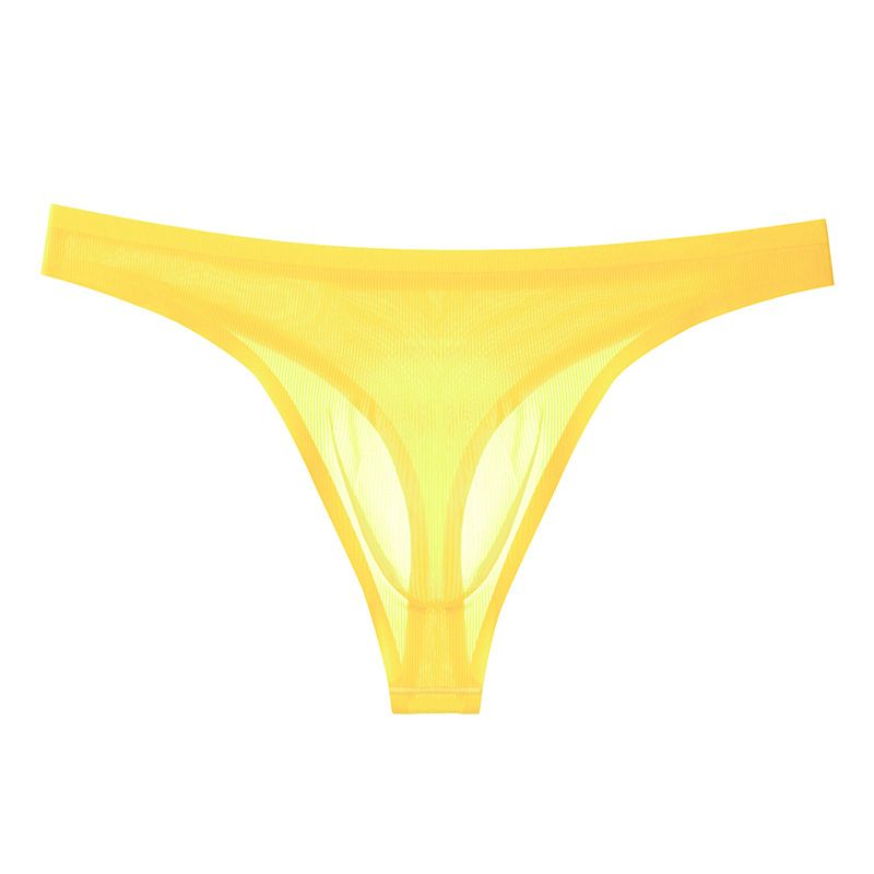 🔥Nuevo modelo en oferta🔥Tanga transparente sexy de seda de hielo ultrafina para hombre 【Compre 3 y obtenga 2 gratis】