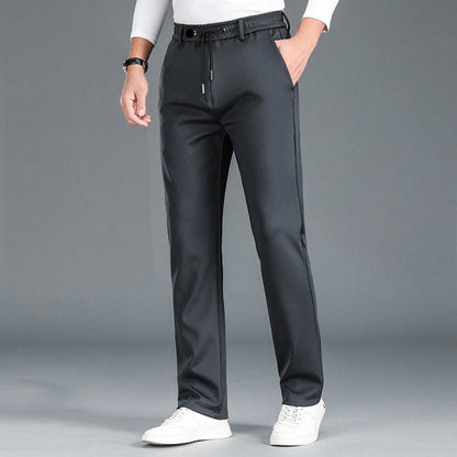 🔥HOT SALE 🔥Pantalones de deporte casual de algodón mercerizado elástico sin plancha para hombre【49% OFF】