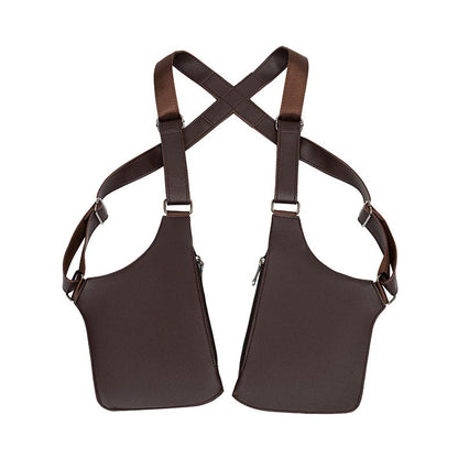 🔥2025 NEW HOT SALE 🔥Bolso táctico antirrobo con múltiples bolsillos y doble bandolera