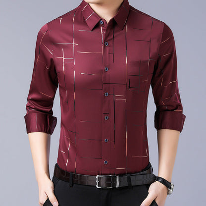 👔 SIEMPRE IMPECABLE | Camisa Antiarrugas para Hombre -50%