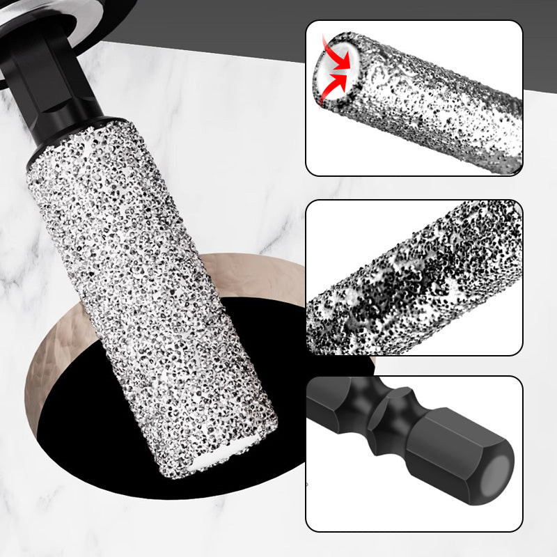 ⏰🔥 ¡50% OFF por Tiempo Limitado! 🔧 Broca Diamantada 2 en 1 para Perforación en Seco – Corta y Perfora con Máxima Precisión 💎