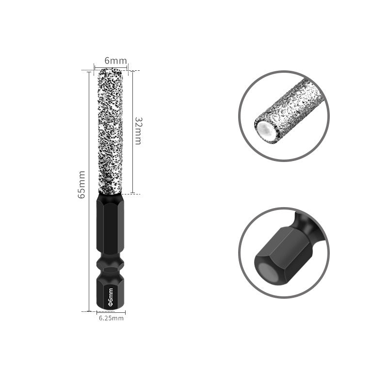 ⏰🔥 ¡50% OFF por Tiempo Limitado! 🔧 Broca Diamantada 2 en 1 para Perforación en Seco – Corta y Perfora con Máxima Precisión 💎