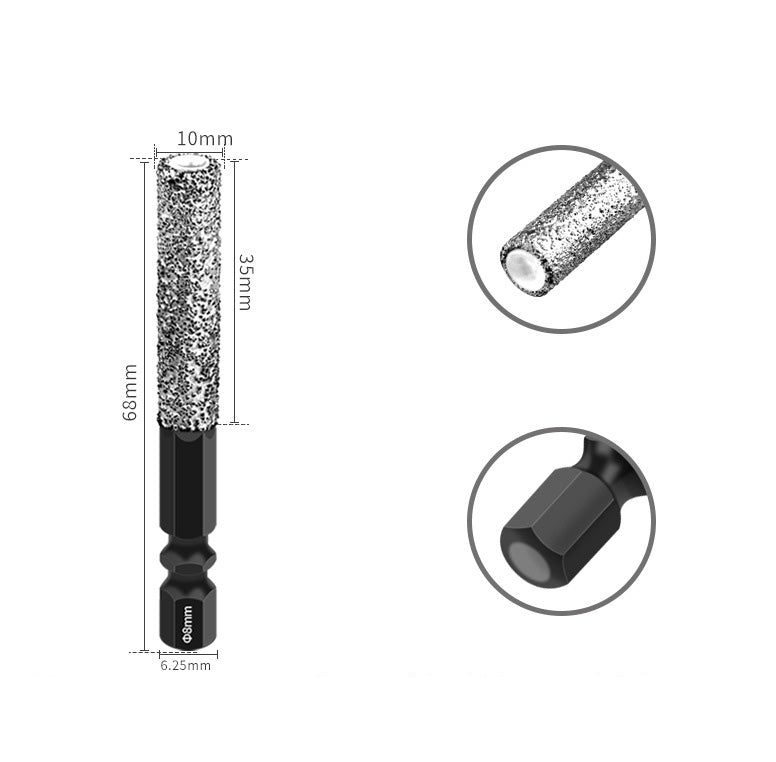 ⏰🔥 ¡50% OFF por Tiempo Limitado! 🔧 Broca Diamantada 2 en 1 para Perforación en Seco – Corta y Perfora con Máxima Precisión 💎
