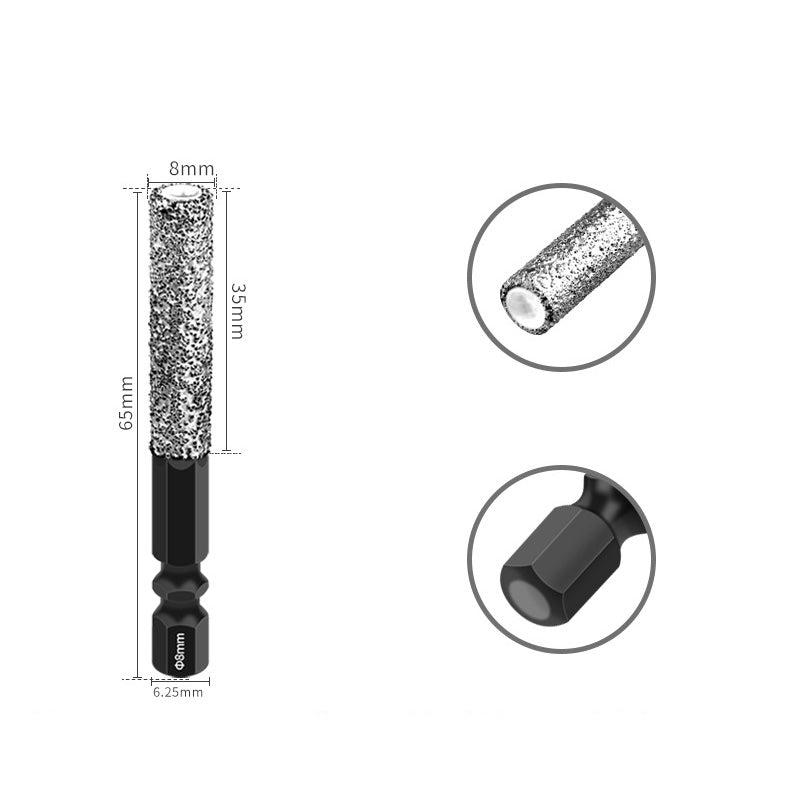 ⏰🔥 ¡50% OFF por Tiempo Limitado! 🔧 Broca Diamantada 2 en 1 para Perforación en Seco – Corta y Perfora con Máxima Precisión 💎