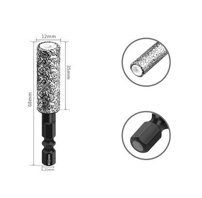 ⏰🔥 ¡50% OFF por Tiempo Limitado! 🔧 Broca Diamantada 2 en 1 para Perforación en Seco – Corta y Perfora con Máxima Precisión 💎