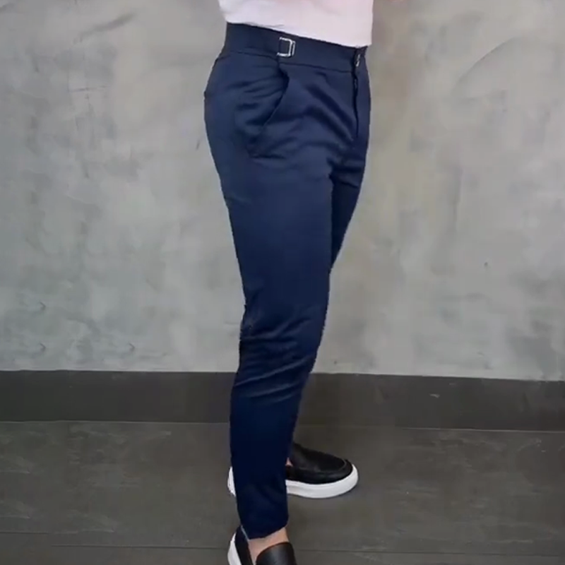 ⏳Pantalones especiales⏰ajustados elásticos para hombre por tiempo limitado【Alta elasticidad, máxima comodidad y transpirabilidad】