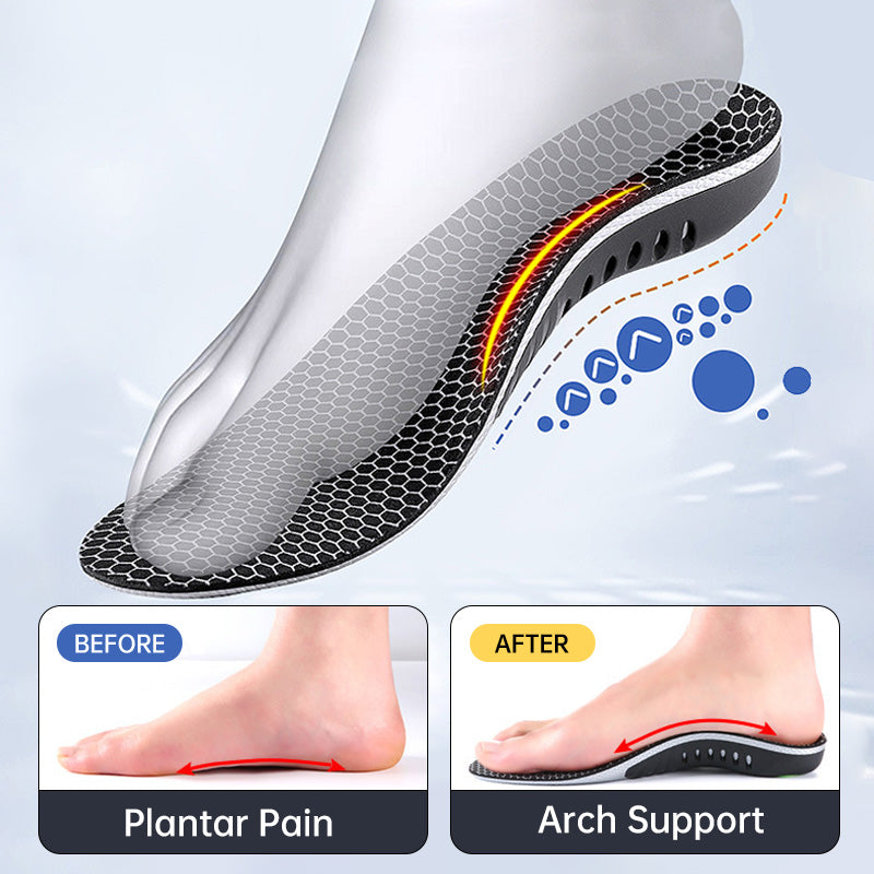 👟Plantillas Amortiguadoras Unisex - Alivio para Pies Cansados, Ideales para Deporte y Uso Diario 🏃‍♂️🏃‍♀️