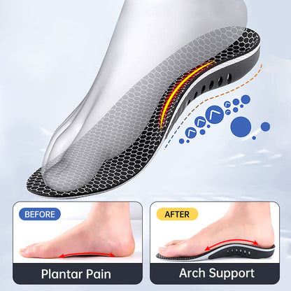 👟Plantillas Amortiguadoras Unisex - Alivio para Pies Cansados, Ideales para Deporte y Uso Diario 🏃‍♂️🏃‍♀️