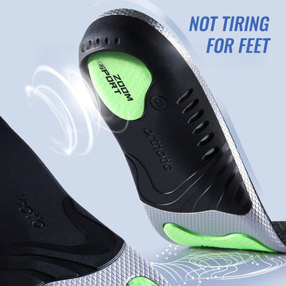 👟Plantillas Amortiguadoras Unisex - Alivio para Pies Cansados, Ideales para Deporte y Uso Diario 🏃‍♂️🏃‍♀️