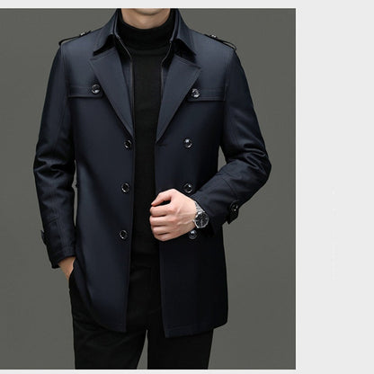 🧥 ELEGANCIA QUE SE ADAPTA AL CLIMA | Gabardina para Hombre con Forro Desmontable -50%