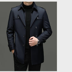 🧥 ELEGANCIA QUE SE ADAPTA AL CLIMA | Gabardina para Hombre con Forro Desmontable -50%