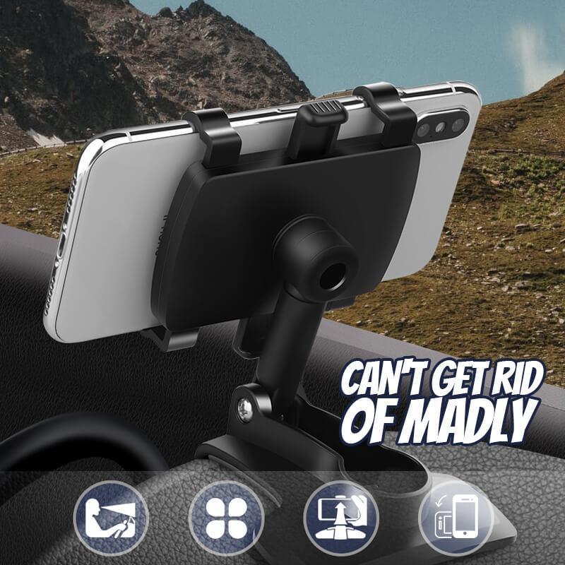 🔥Oferta por tiempo limitado 2025 - 50% de descuento🔥Soporte para teléfono de coche con rotación de 360 grados para tablero🚗