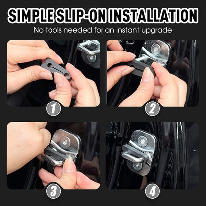 ✨ Almohadillas de silicona para amortiguar las puertas del coche: reducen el ruido y la vibración, protegen los bordes de las puertas.✨