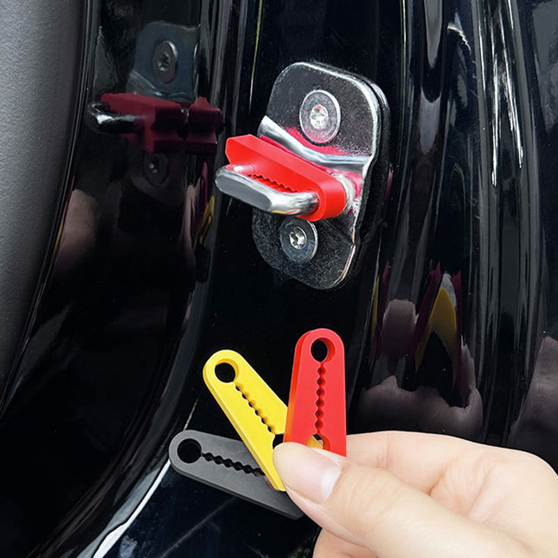 ✨ Almohadillas de silicona para amortiguar las puertas del coche: reducen el ruido y la vibración, protegen los bordes de las puertas.✨