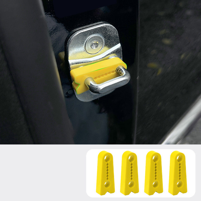 ✨ Almohadillas de silicona para amortiguar las puertas del coche: reducen el ruido y la vibración, protegen los bordes de las puertas.✨