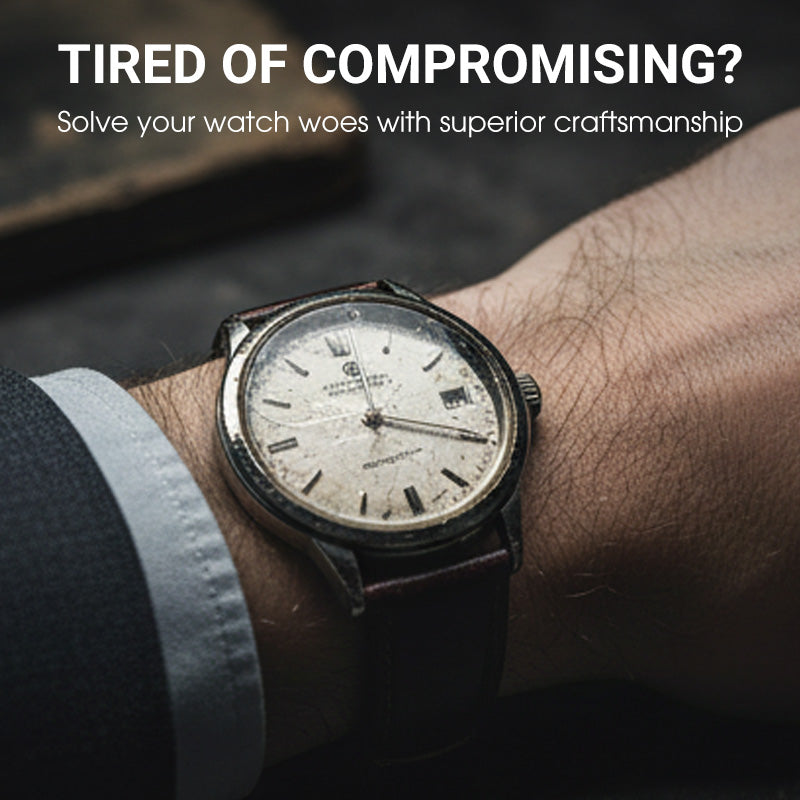 Reloj para Hombre de Cuarzo 42 mm con Manecillas Luminosas