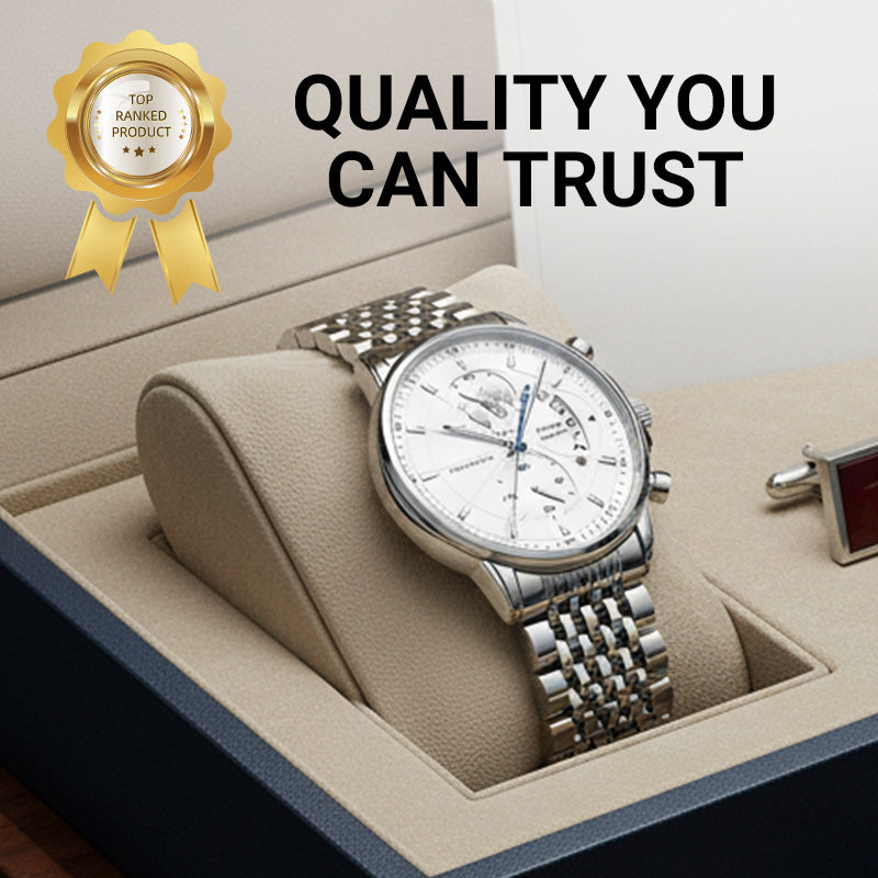 Reloj para Hombre de Cuarzo 42 mm con Manecillas Luminosas