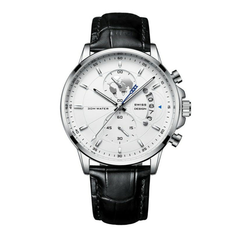 Reloj para Hombre de Cuarzo 42 mm con Manecillas Luminosas