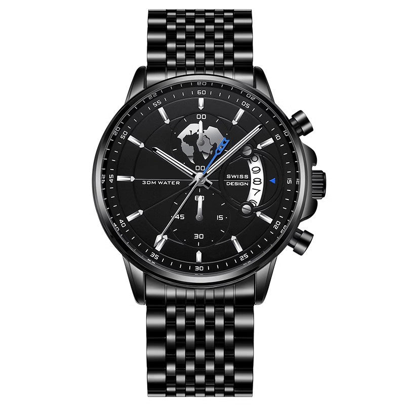 Reloj para Hombre de Cuarzo 42 mm con Manecillas Luminosas