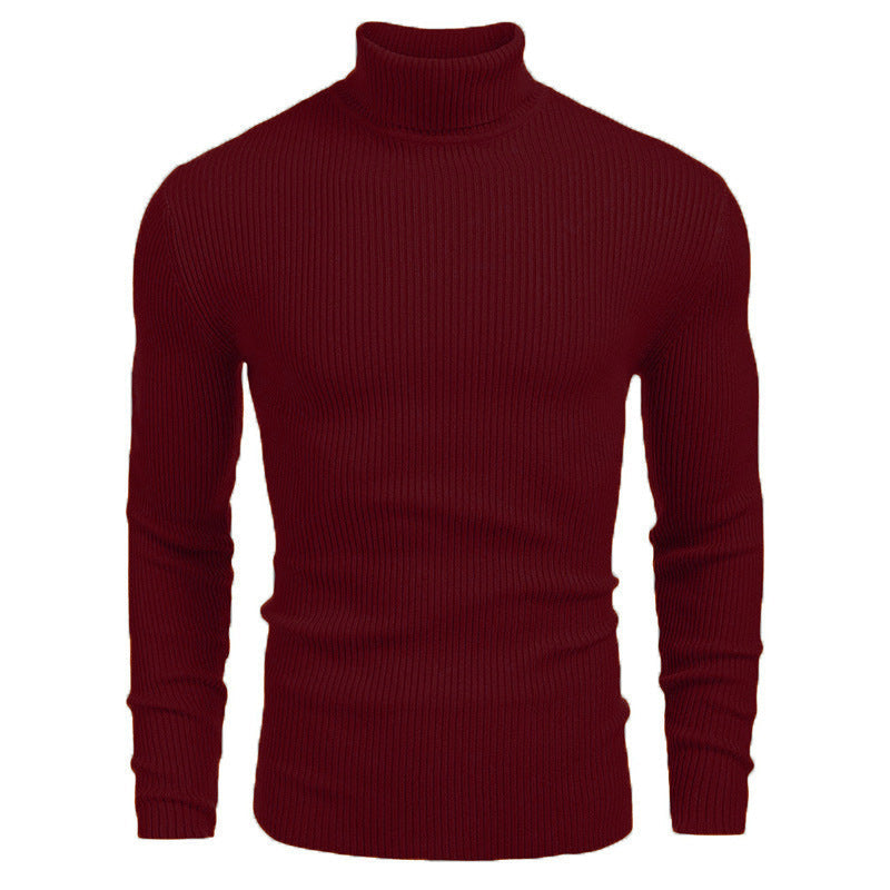 🍂 OFERTA DE TEMPORADA · -50% | Suéter de Cuello Alto para Hombre