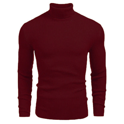 🍂 OFERTA DE TEMPORADA · -50% | Suéter de Cuello Alto para Hombre