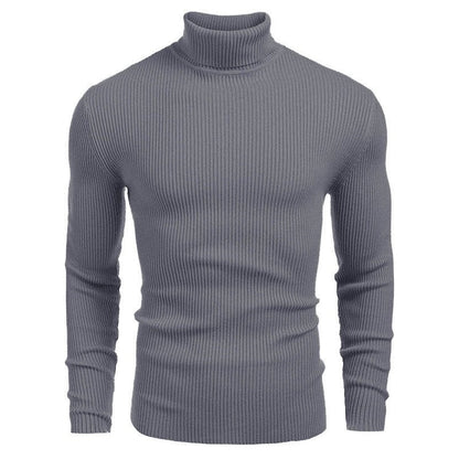 🍂 OFERTA DE TEMPORADA · -50% | Suéter de Cuello Alto para Hombre