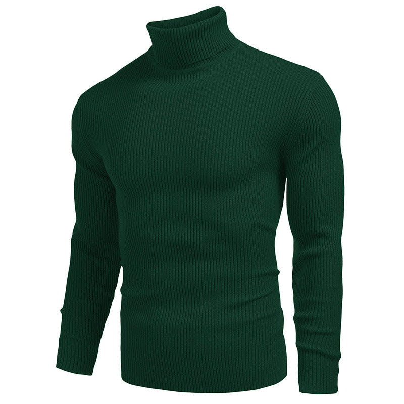 🍂 OFERTA DE TEMPORADA · -50% | Suéter de Cuello Alto para Hombre
