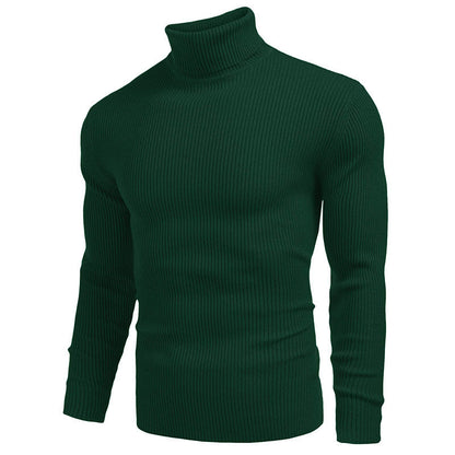 🍂 OFERTA DE TEMPORADA · -50% | Suéter de Cuello Alto para Hombre