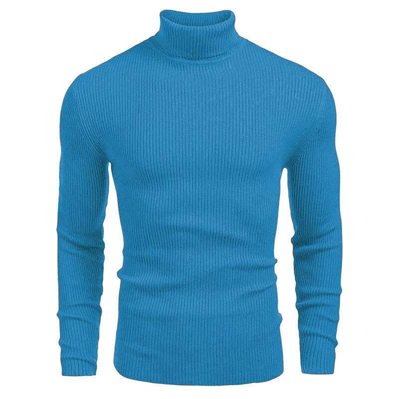 🍂 OFERTA DE TEMPORADA · -50% | Suéter de Cuello Alto para Hombre