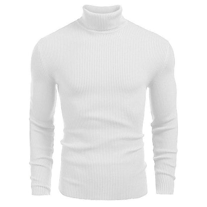 🍂 OFERTA DE TEMPORADA · -50% | Suéter de Cuello Alto para Hombre