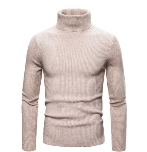🍂 OFERTA DE TEMPORADA · -50% | Suéter de Cuello Alto para Hombre