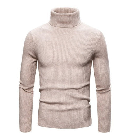 🍂 OFERTA DE TEMPORADA · -50% | Suéter de Cuello Alto para Hombre
