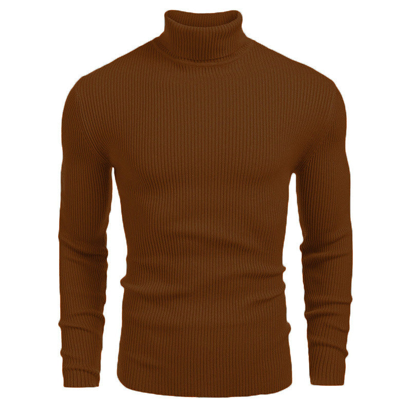 🍂 OFERTA DE TEMPORADA · -50% | Suéter de Cuello Alto para Hombre